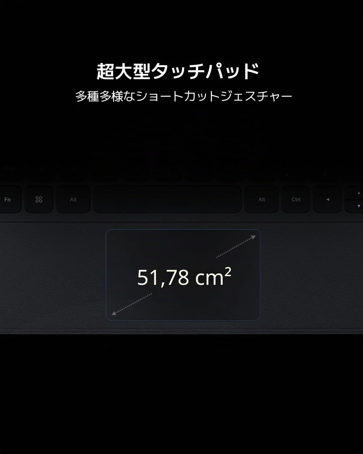 Teclado Xiaomi Pad 6S Pro Touchpad (Negro)