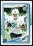 2025 Donruss #394 Ollie Gordon II Miami Rookie Football Card - Sportscard Superstore