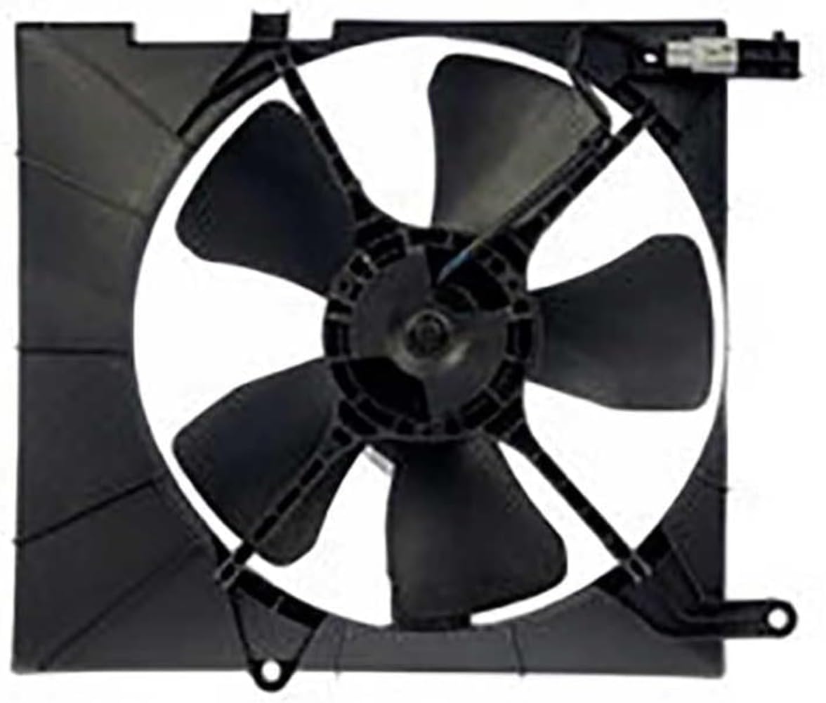 Engine Cooling Fan Assembly 96536666 Compatible with Pontiac G3 2007-2008, Pontiac Wave 2005-2008