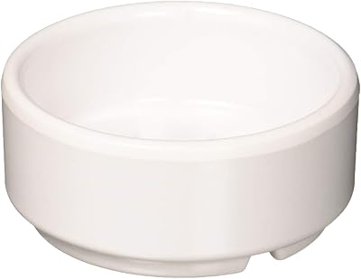 Carlisle Paddles Bone Melamine Straight Sided Ramekin 2 Ounce - 1 Each