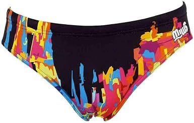 MIWS Gaudi - Costume da Bagno Uomo, Colore Nero/Rosso/Giallo/Blu, Taglia M  : Amazon.it: Abbigliamento
