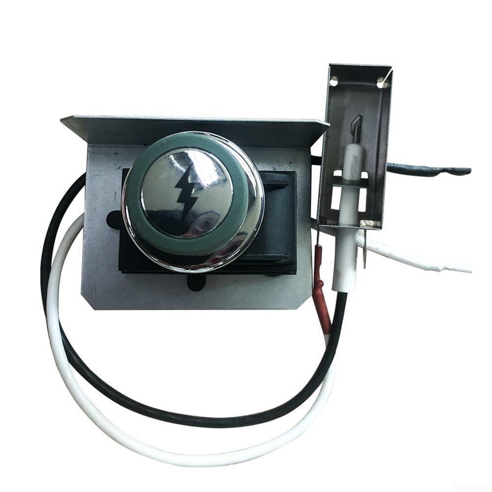 67726 - Kit di accensione per griglie nesis serie 300, include pulsante di controllo e scatola in metallo, ricambio perfetto per accessori per barbecue