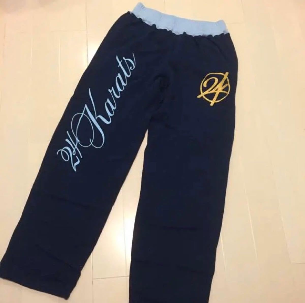: 24karats STAY GOLD ジャージ ネイビー M : ファッション
