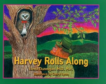 Hardcover Harvey Rolls Along Book