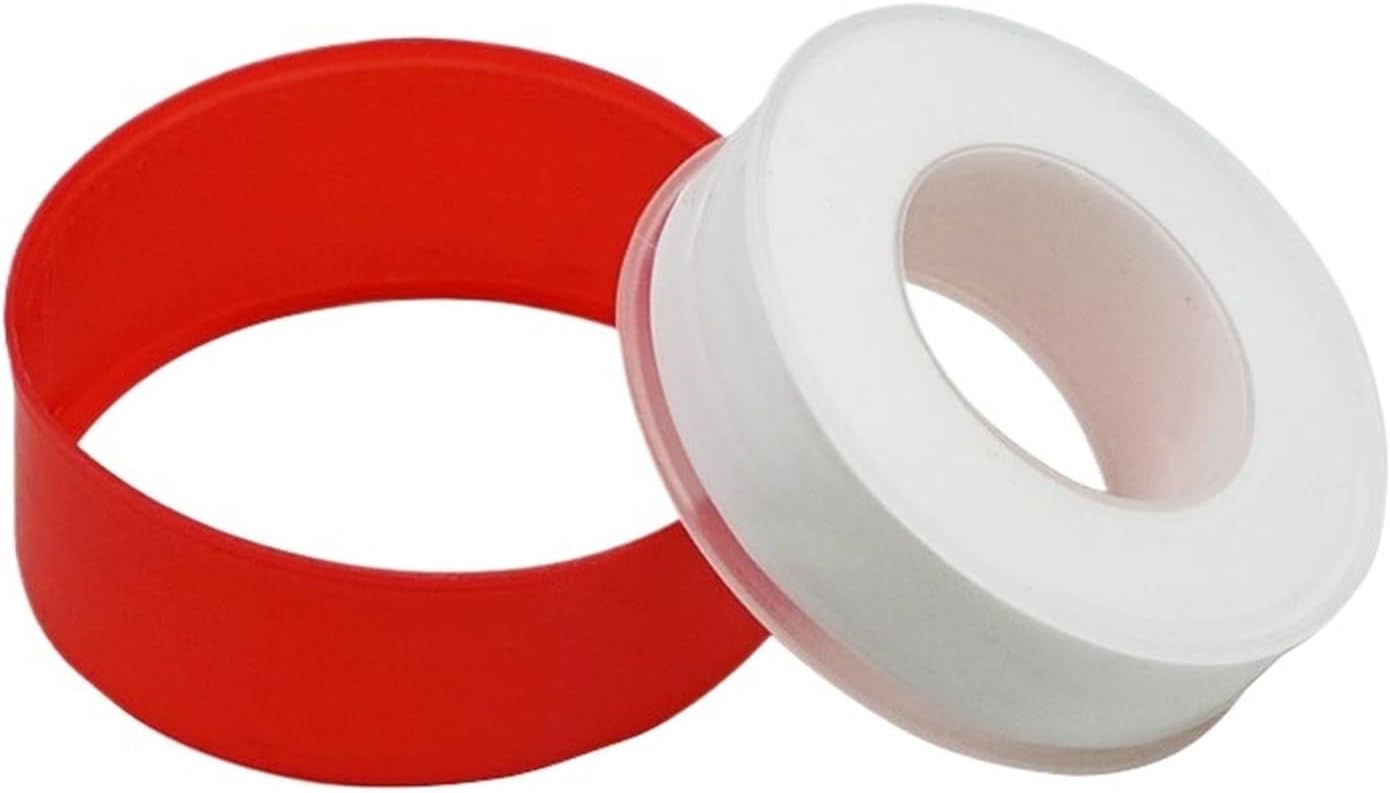 20Pcs PTFE Thread Sealing Pipe Tape Gas Water Tape 20 Meters Waterproof Engineering Dedicated Duct Tap Evacuum Seal Roll