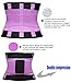 VENUZOR Waist Trainer Belt for Women - Waist Cincher Trimmer - Slimming Body Shaper Belt - Sport Girdle Belt (UP Graded)(Purple,X-Large)