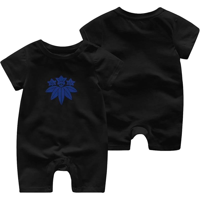 ベビー服 半袖 綿100 子供服 家紋 笹竜胆 柔らかい ロンパース カバーオール ベビーパジャマ ベビーインナー 新生児服 肌着 赤ちゃん服 出産祝い プレゼント 部屋着 寝間着 男の子 女の子 夏 0 24ヶ月 A8mots5jfp Godawaripowerispat Com