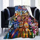 FNAF Blankets Soft Blankets Air Conditioning Blankets Sofa Blankets Flannel Blankets Throw Blanket...