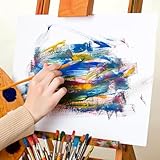 STATIONERY ISLAND A4 Canvas for Painting 12 Packs, 24x30cm Art Canvas Boards 100% Cotton, Acid Free, Blank Canvas Panels for Acrylic Painting & Oil Paint, Hobby Painters and Beginner(10“ X 12”) - Image 3