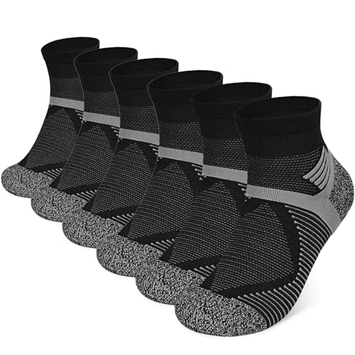 HIKERHEAVENLAR Wandersocken Herren Damen Kurz Viertel Sneakersocken...