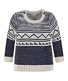  Kanz Jungen 1722407 Pullover, Blau (Black Iris Melange 8008), 74