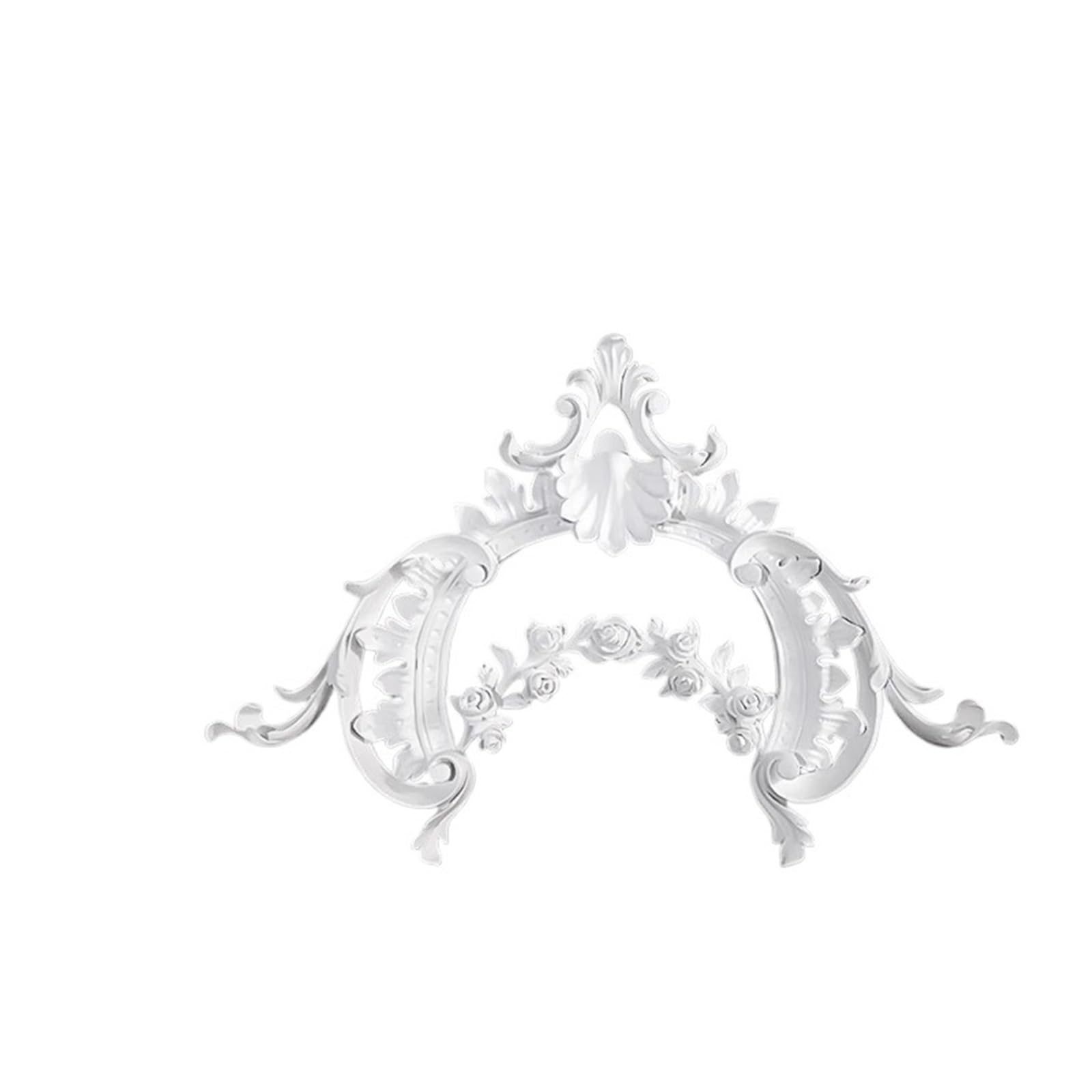 Jtksscs 27.8X41.8x2.4cm Wall Moulding Decorative Appliques Diy Carved Onlay For Bed Door And Onlays For Furniture Cabinet Wardrobe Decoration