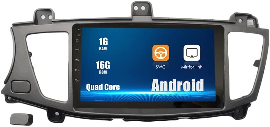 Android 10 Autoradio Car Navigation Stereo Multimedia Player GPS Radio 2.5D Touch Screen forKIA K7/CADENZA 2011-2012 Quad Core 1GB Ram 16GB Rom