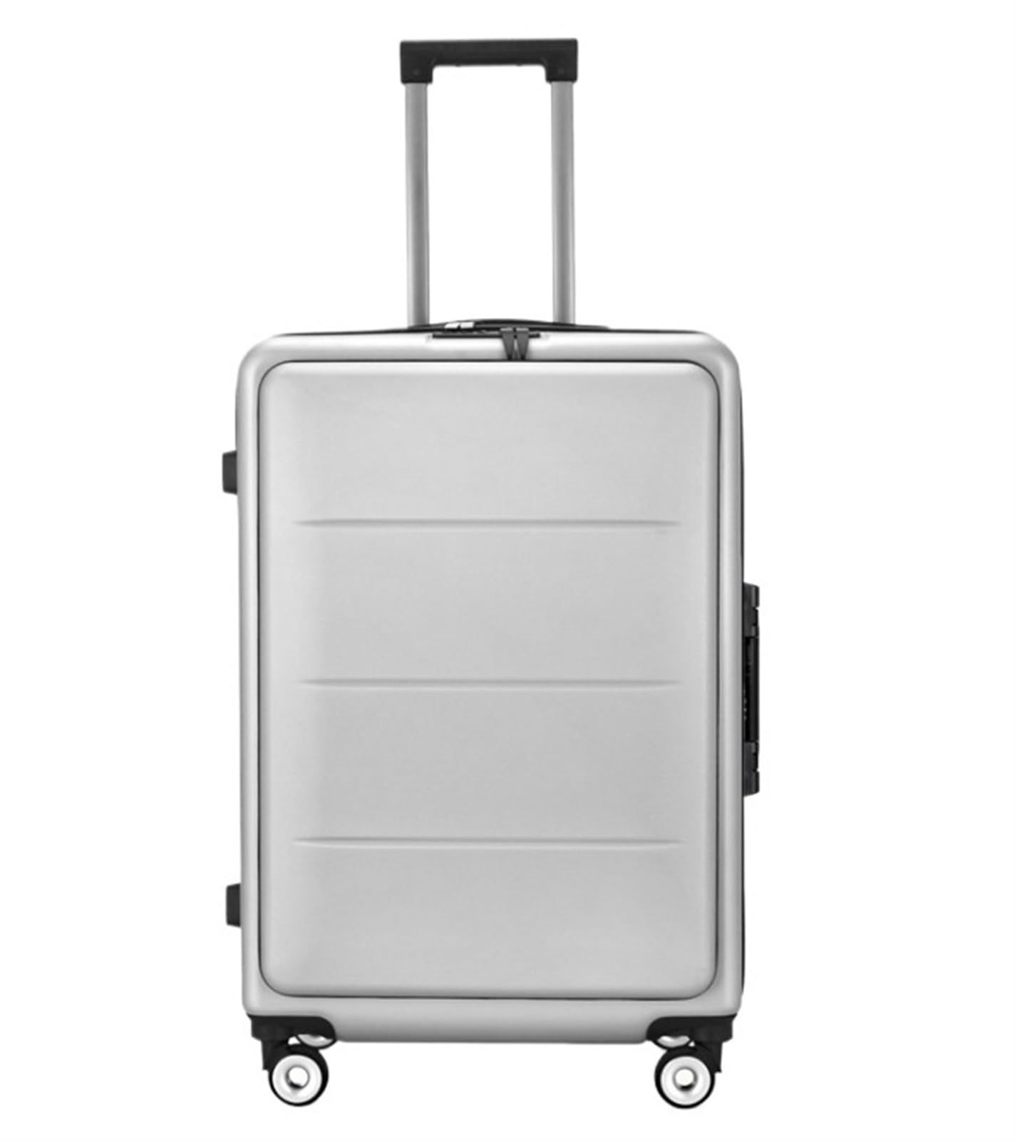 Walizka Podróżna Walizka Bagażowa Otwierana Z Przodu Twarda Walizka Bagażowa Z Kółkami Obrotowymi Walizka Z Zamkiem Szyfrowym TSA Walizka Kabinowa (Color : A, Size : 20in)