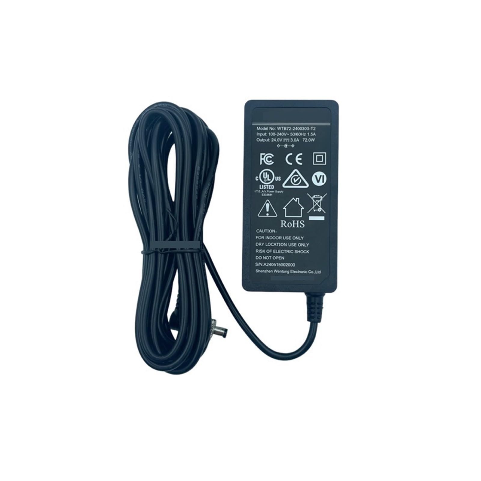Cavo di prolunga da 4 m e adattatore for robot lavavetri QHC002/3188/3088 - Accessorio di alimentazione durevole anti-perdita, soluzione for la pulizia di finestre alte