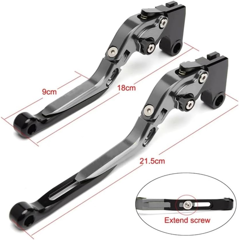 for ZONTES 368G 368D 368E 368M 368K 2008-2024 Motorcycle Accessories Adjustable Folding Extendable Brake Clutch Lever(Blue)