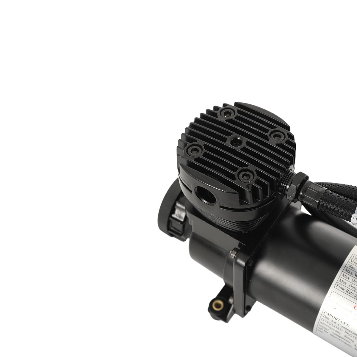 12V Luftfederungskompressor Kit 200PSI, Automobile Luftkompressor mit Überhitzungsschutz, Hochleistungskompressor, Leiser LKW Luftkompressor für Auto/LKW Luftfahrwerk
