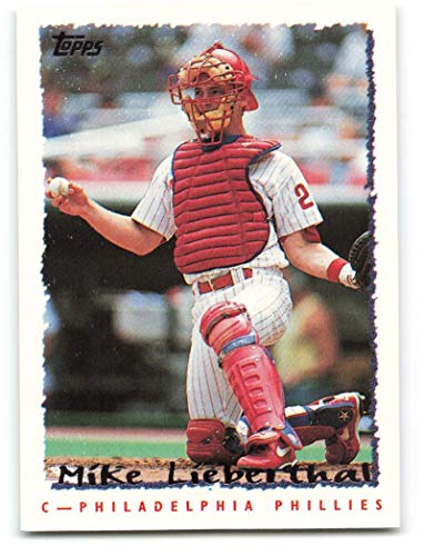 1995 Topps #554 Mike Lieberthal NM-MT Philadelphia Phillies Baseball