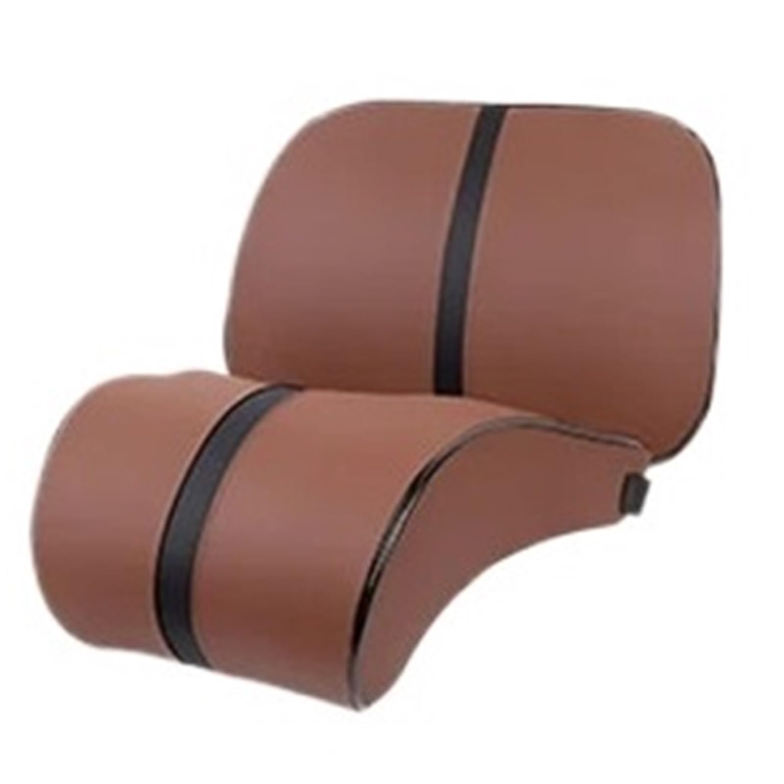 Car Pillow Driving Seat Cuscino per il collo dell'auto in pelle PU, supporto per poggiatesta del sedile, cuscino in memory foam, supporto lombare per poggiatesta automatico(D)