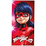 Figuras, Personajes,Funko Toalla Prodigiosa Ladybug microfibra