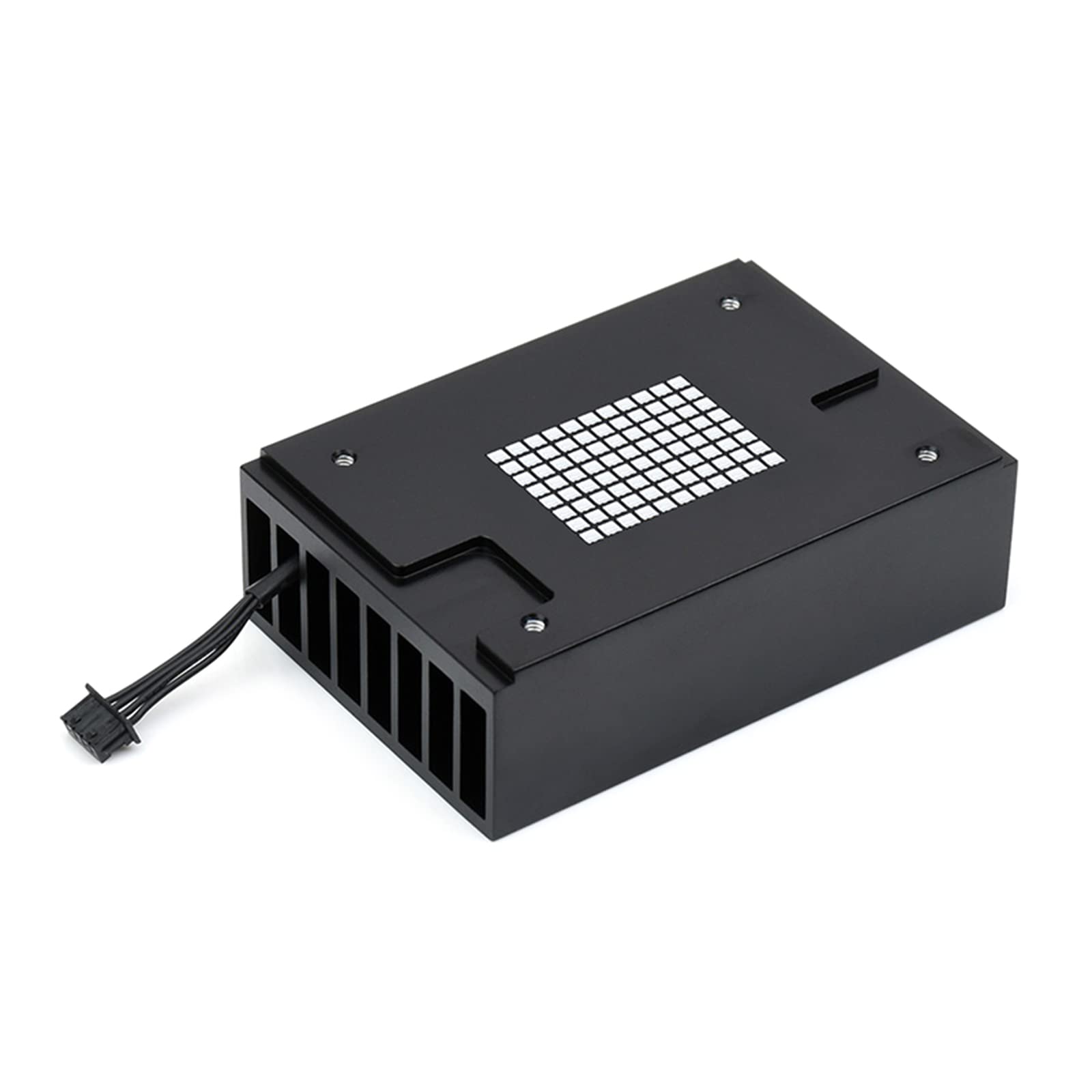 Dissipatore di calore della lega di alluminio per DC 5V per il ventilatore regolabile della velocità di NX con il Brack elastico