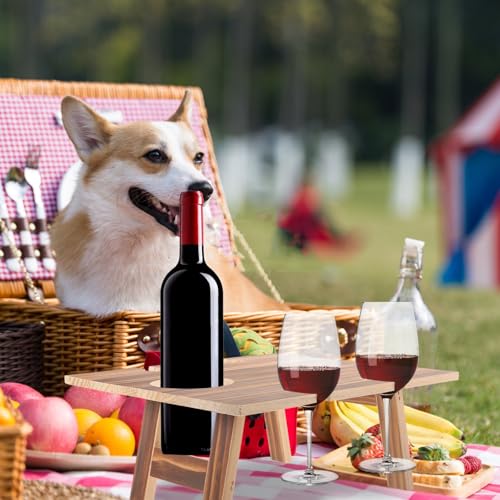 Table à vin pliante pour pique-nique et apéro en terrasse - 7
