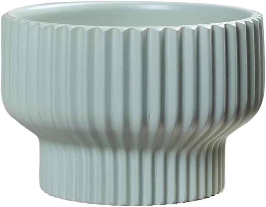 マセタス・パラ・プランタス バルコニー、リビングルーム、書斎、その他のスペースに置くための陶器の植木鉢