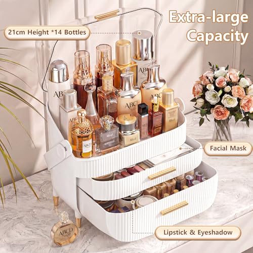 48% Off: NestOrganix Makeup Organizer with Clear Lid - Image 4