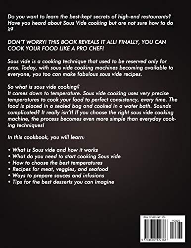 Sous Vide: The Complete Cookbook! Best Sous Vide Recipes For Everyone Made Simple