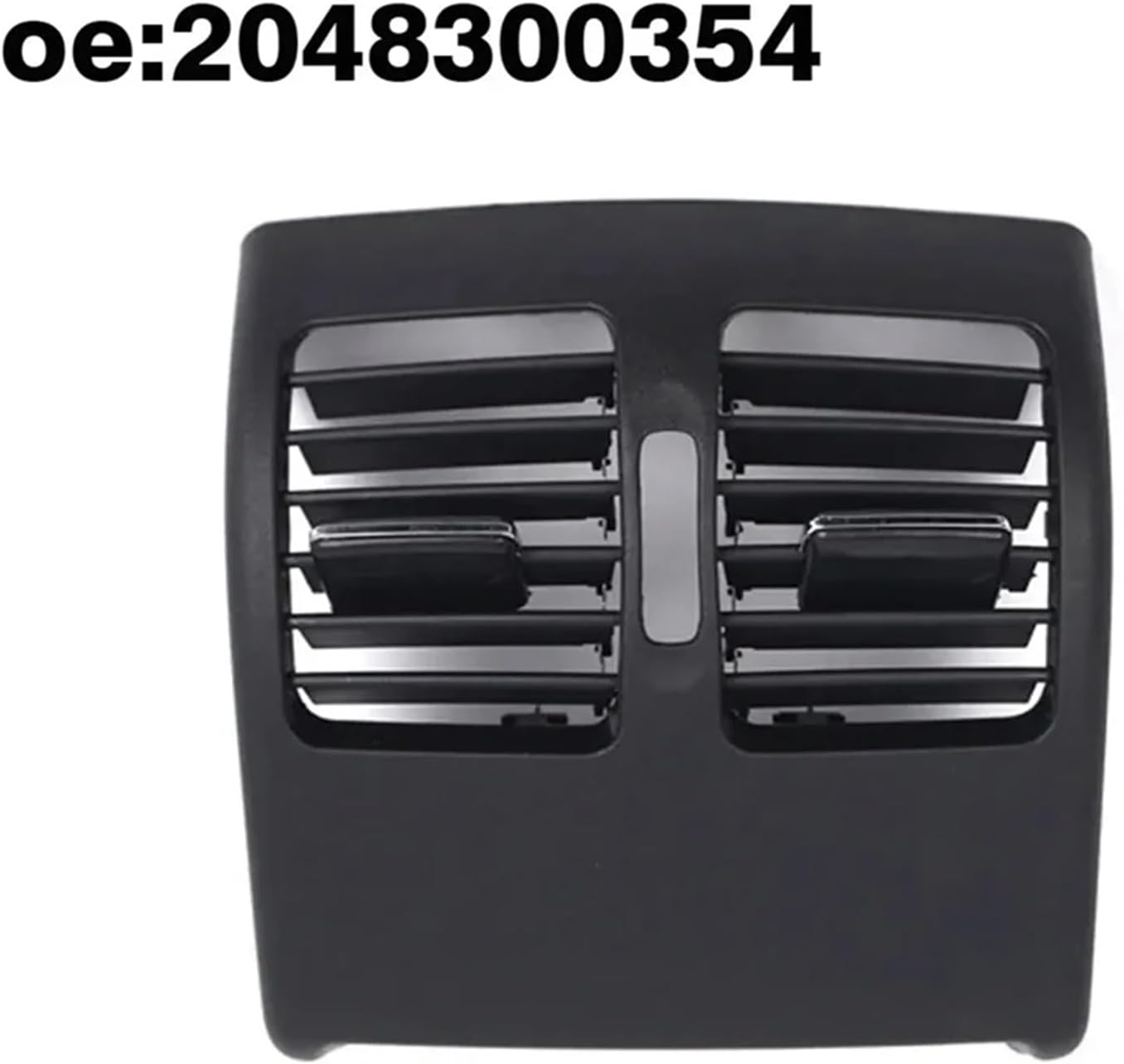 Rear Conditioning Air Vent Grille Outlet Panel Cover Compatible For Benz C Class W204 E Class W207 2048300354 A2048300954