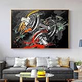 Dauerhafter und unvergesslicher Wert: Ein abstrakter Kunstdruck auf Leinwand ist ein dauerhaftes Geschenk, das das Leben des Empfängers für eine lange Zeit begleiten und dekorieren kann. Jedes Mal, wenn es bewundert wird, weckt es schöne Erinnerungen und eine Verbindung mit dem Geber, was es zu einem wertvollen Andenken macht. Es ist in der Tat ein perfektes Geschenk für Ihre Freunde während des neuen Jahres oder zu Weihnachten