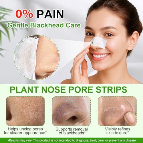 Black Head Remover for Face Nose Blackhead Remover Peel Off Mask,Nose Strips Blackhead Remover with Salicylic Acid - Image 3