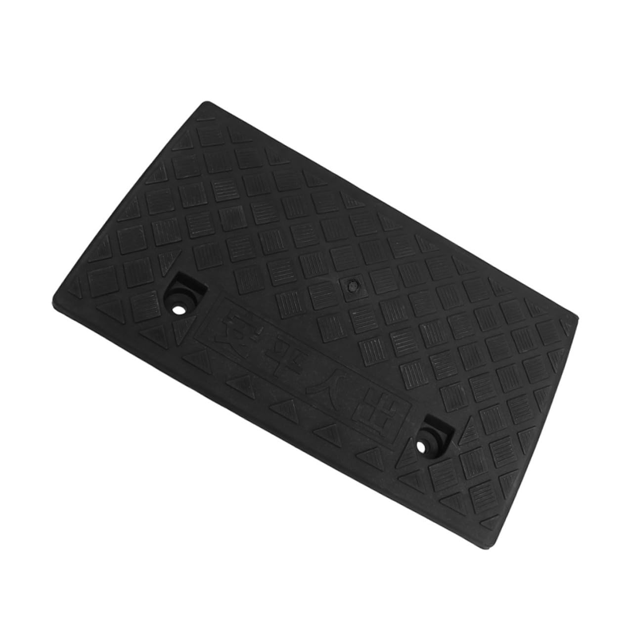 Rampa Plástica Antideslizante para Umbral de Coche y Silla de Ruedas