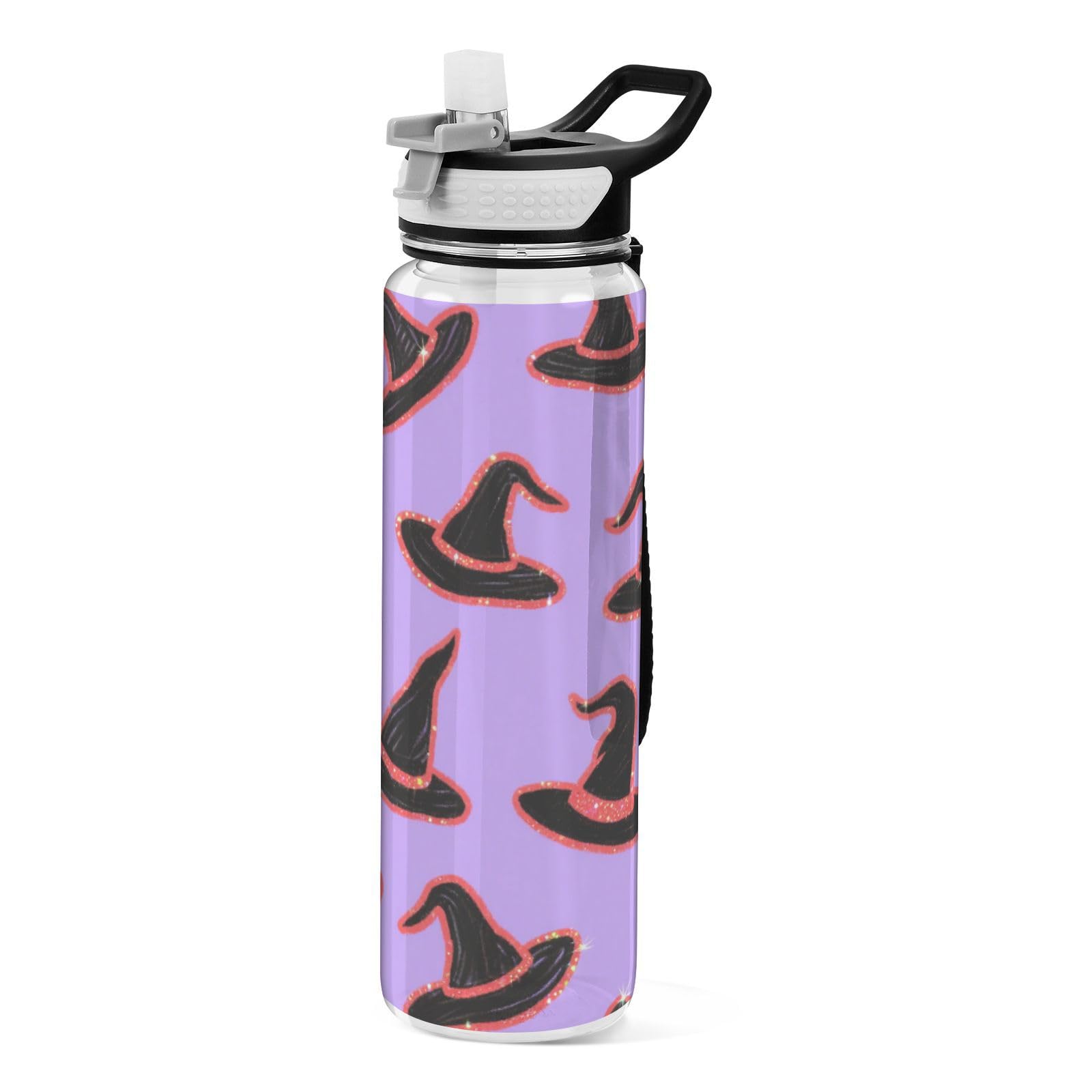 Gourde Tritan 946 ml avec chapeau de sorcière pour le sport