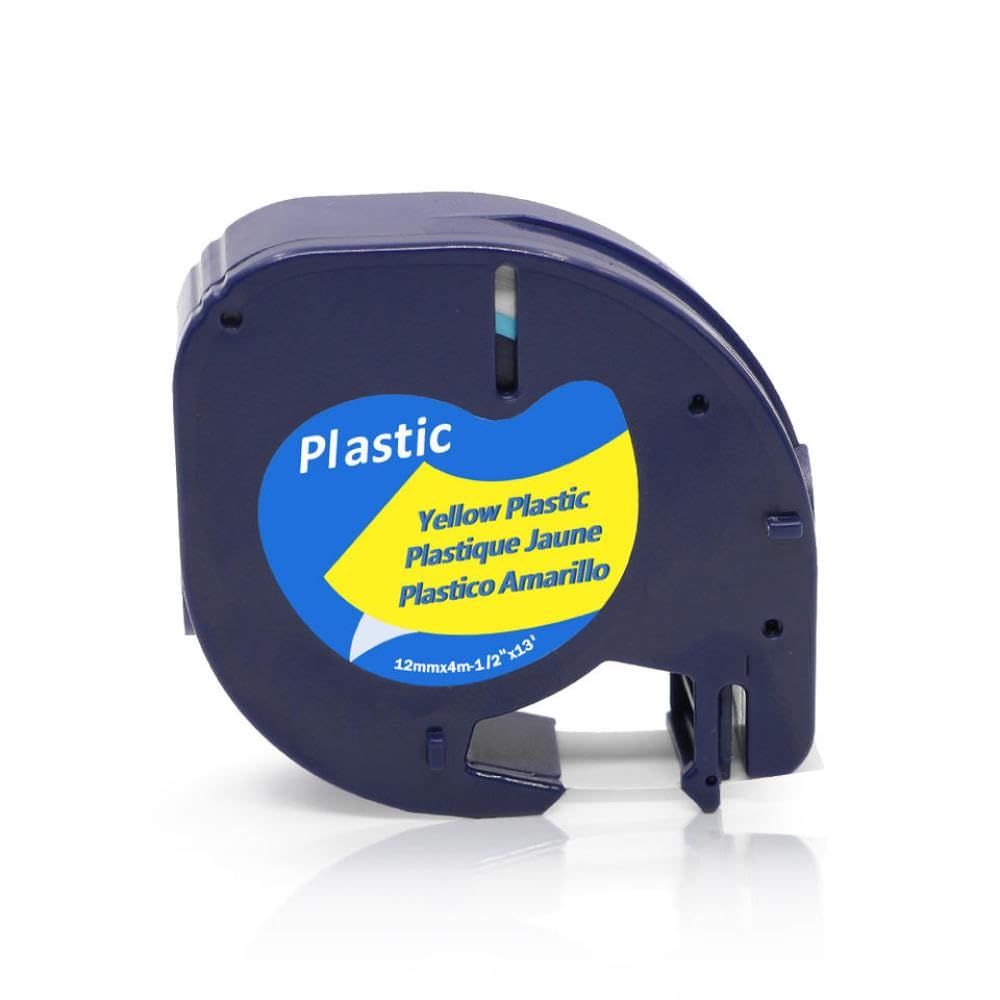 Nastro 12mm Nero Su Bianco Compatibile Con Etichettatrice LT100H 91200 91203