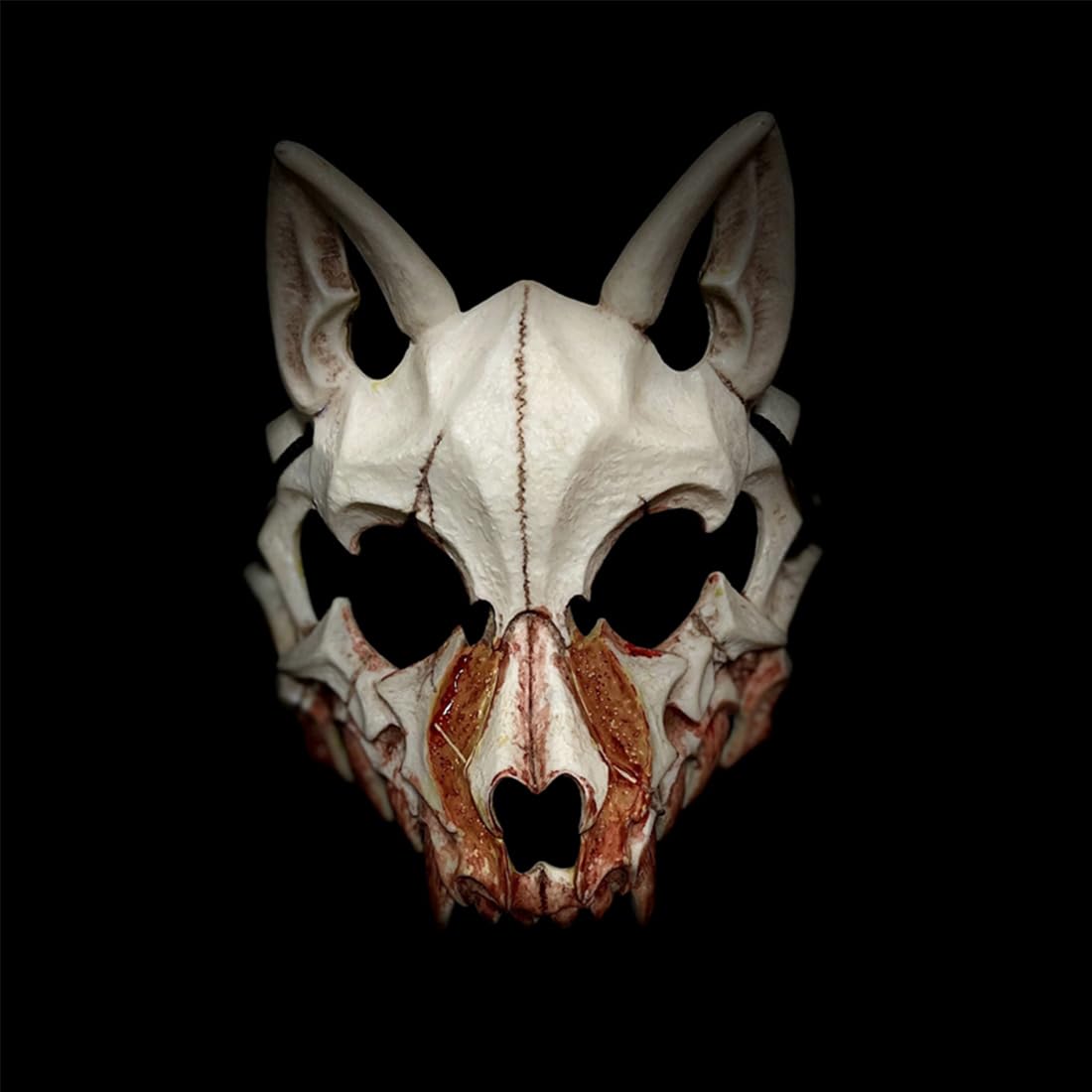 Maschera per Halloween, lupo mannaro, maschera per cosplay, maschera spaventosa, maschera decorativa, costume di Halloween, novità, maschera horror, gioco di ruolo per adulti