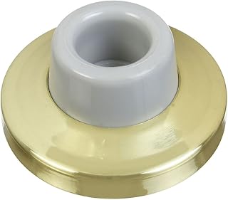 National Hardware N198-069 V1935 Wall Door Stop in Solid Brass