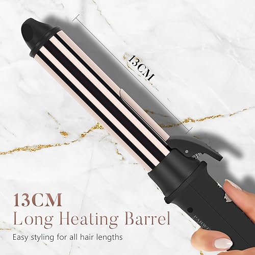 360-Rotating-Automatic-Hair-Curler-PARWIN-PRO-BEAUTY-25MM-Hair-Curling-Wand-Nano-Titanium-Coating-Curling-Tongs-Rotating-Curling-Iron-with-LCD-Display-120-210