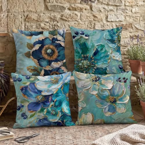 Housses de coussin 60x60cm pour protéger et sublimer vos canapés de jardin usés - 5