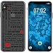 Produktbild PhoneNatic Case kompatibel mit Apple iPhone XS Max Silikon-Hülle in Love Wörter M4