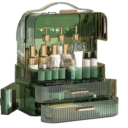 Arfobug ���ϕi���[�{�b�N�X �� ��� �h�o ��e�� �ƒ�p �o�X���[�� �g�C�� �Q�� ���[�{�b�N�X �y�� ���� ���ϑ� �I �h�� �A�N�����V�F�� �ϋv�� ������� �W���G���[�{�b�N�X �����o�� (�G�������h�O���[��,26.5*18.2*34.7cm