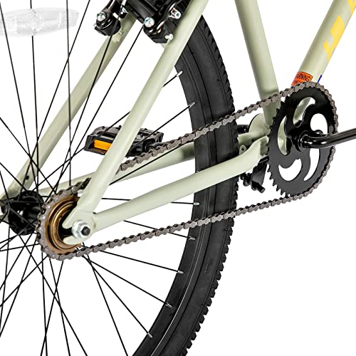 Hiland Vélo pour Enfant Vélo BMX Freestyle 24/26 Pouces pour Garçons et Filles Adolescents avec Protection de Chaîne Roue Libre Girs/Bleu… - Image 5