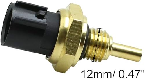 Miniatura 3 de X AUTOHAUX Sensor de temperatura del agua refrigerante DC 12V 37870PJ7003 de los pernos del coche 2 para Honda Civic CR-V Pilot