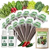 🌱 HIGH GERMINATION SEEDS: Premium quality seeds with high germination rate for fast and reliable growth, ensuring safe and natural indoor gardening for you and your family. ✅ COMPATIBLE WITH MOST HYDROPONIC SYSTEMS: Designed to fit most indoor hydrop...