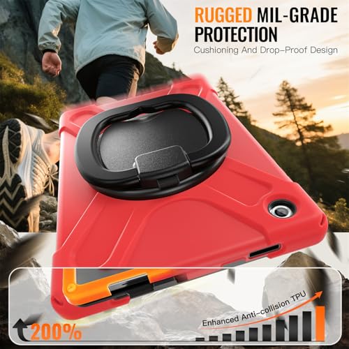 Coque Samsung Galaxy Tab A11+ avec bandoulière pour usage nomade - 4