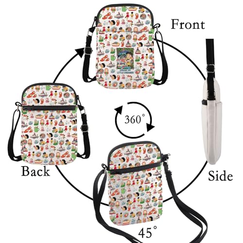 MBMSO Ponyo Crossbody Bag Japanese Manga Gifts for Anime Fans Ponyo and Sosuke Crossbody Purse Anime Movie Gifts Ponyo Merch3