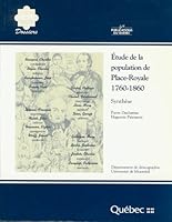 Etude de la population de Place-Royale 2551159393 Book Cover