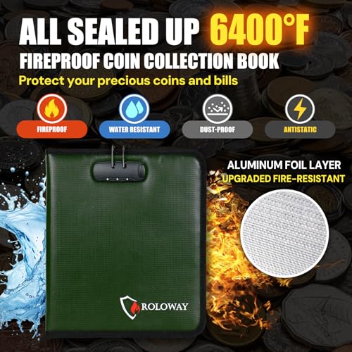Álbum de monedas ROLOWAY para proteger tu colección en el hogar 3