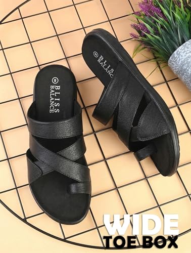Image of Super Extra Soft Diabetic & Orthopedic Slippers /Doctor Chappal for Heel Pain Cushioned Lightweight Comfortable Stylish Flip-Flops Everyday Wear DailyUse For Men'sBB1017