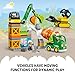 LEGO DUPLO Construction Site 10990 Educational Large Brick Building Set, Pretend Play Learning Toy with Bulldozer, Cement Mixer and Crane Toys, Sensory Toys for Toddlers, Boys and Girls Ages 2 and Up
